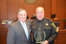 Sgt. John Haglock and U.S. Attorney Bill Powell Sgt. John Haglock and U.S. Attorney Bill Powell