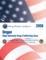 Cover image for Oregon High Intensity Drug Trafficking Area Drug Market Analysis 2008.