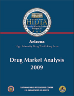 Cover image for Arizona High Intensity Drug Trafficking Area Drug Market Analysis 2009.