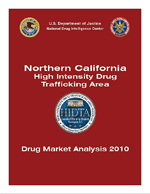 Cover image of Northern California HIDTA Drug Market Analysis 2010.