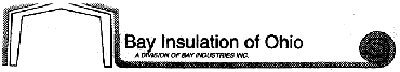 Logo for Bay Insulation of Ohio, A division of Bay Industries, Inc.