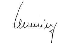 Werner Wenning signature