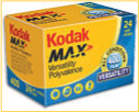 Box of Kodak MAX film