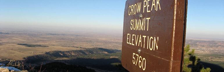 Crow's Peak Summit, Black Hills S.D.  Courtesy of USDA.