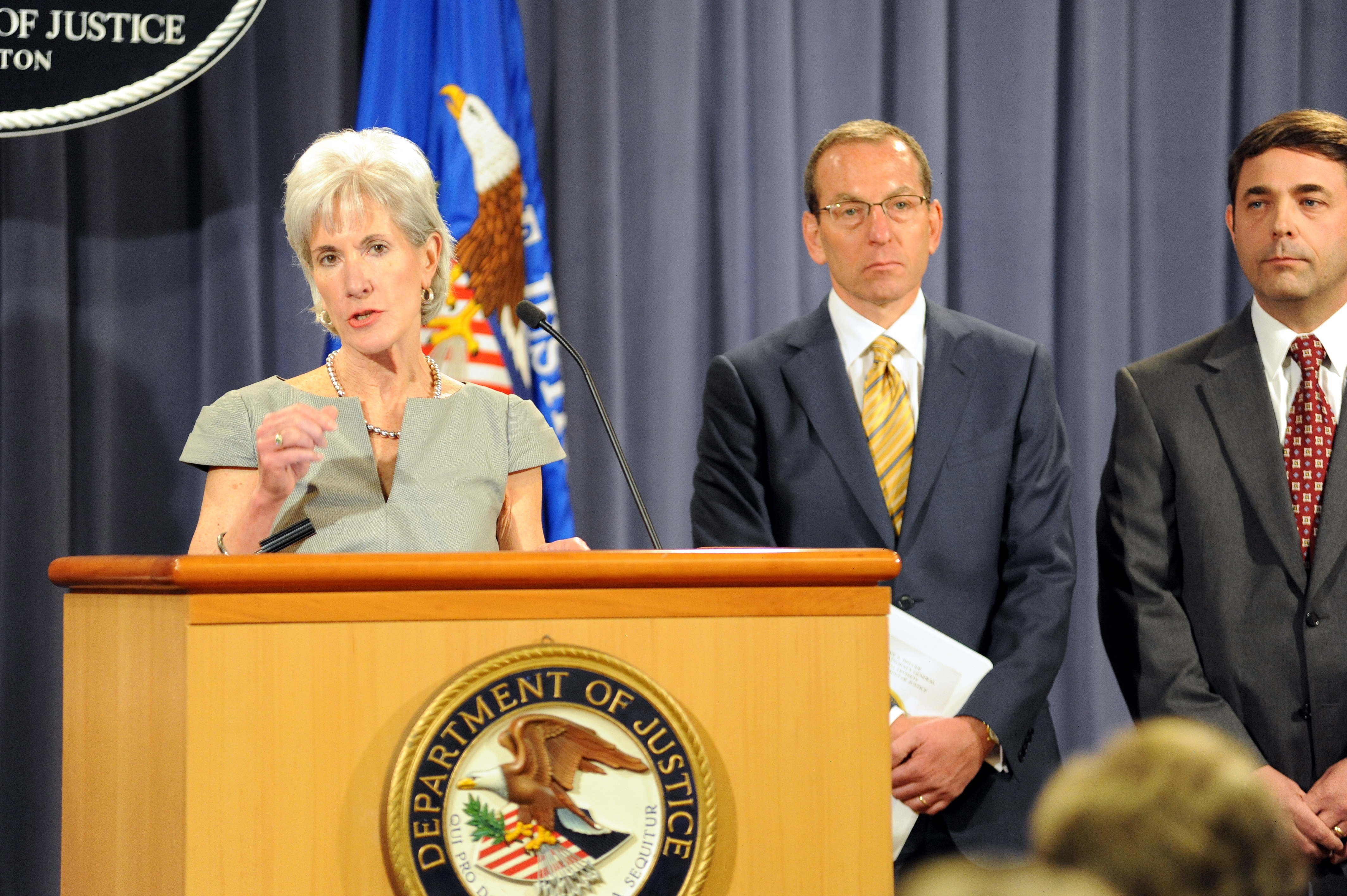 Department of Health and Human Services Secretary Kathleen Sebelius speaks about the Medicare Fraud Strike Force operations.