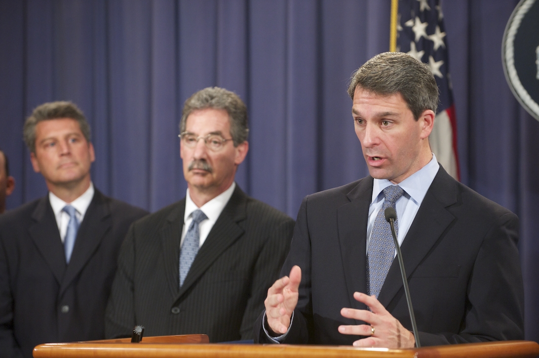 Virginai AG Ken Cuccinelli discusses the cooperative investigation between the departmentand other federal agencies