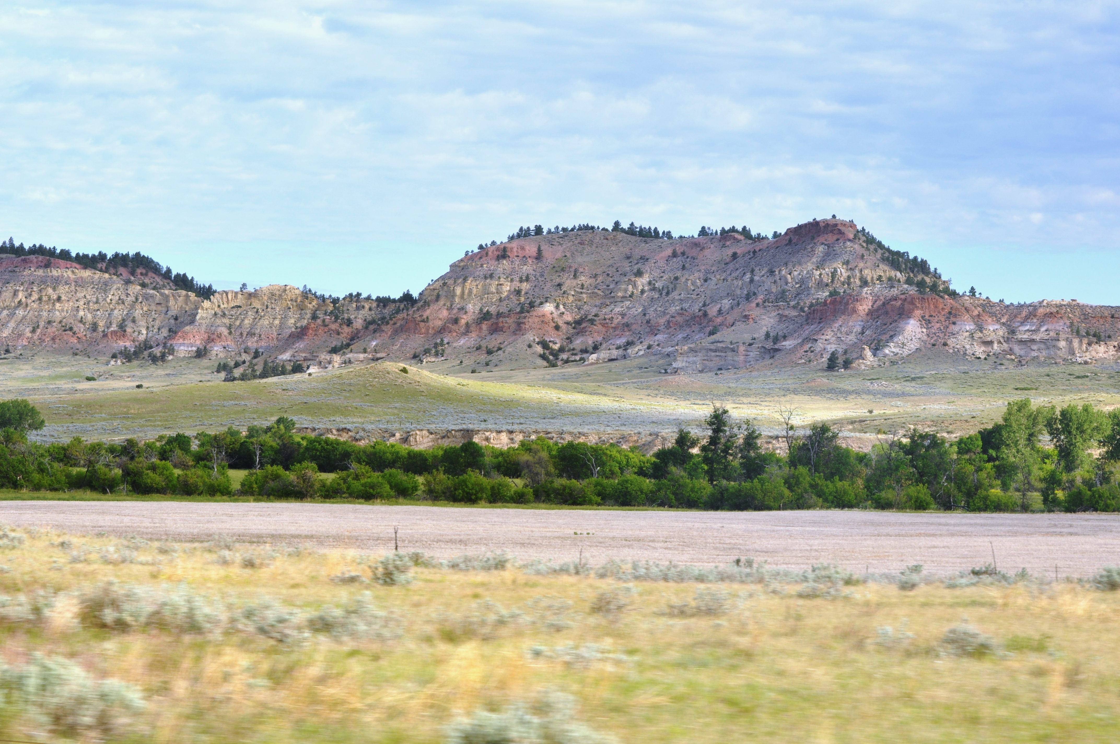 The Northern Cheyenne Reservation, home to the Northern Cheyenne Nation in Southern Montana. Photographer June 7, 2012.