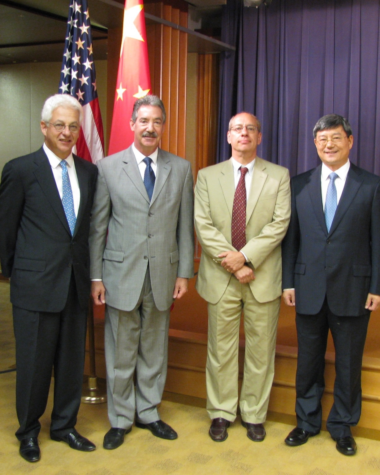 Deputy Attorney General James M. Cole met with the Chinese NDRC Vice Chairman Hu Zucai on Monday, September 24, 2012.