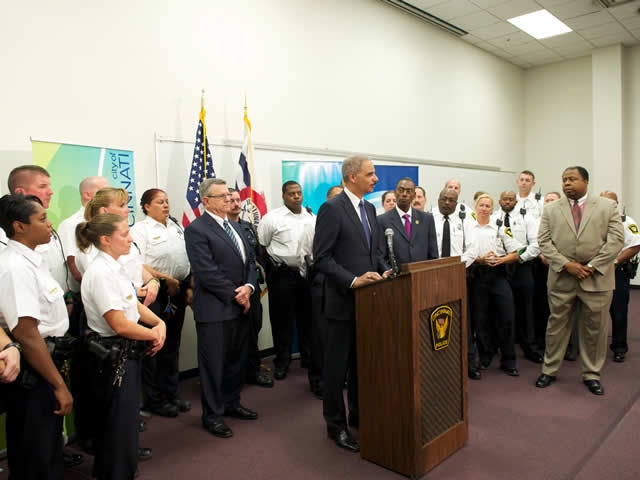 On October 5, 2011 Attorney General Holder announced more than $15 million in grant awards to agencies in Ohio. This is part of the Department of Justice awarding more than $243 million to agencies nationwide to hire new officers and deputies.