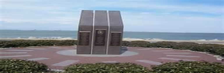 October 12, 2000. USS Cole - Memorial for the victims of the USS Cole Bombing in Aden, Yemen.