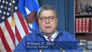 AG Barr speaking on YouTube