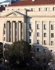 Photo of Department of Justice building