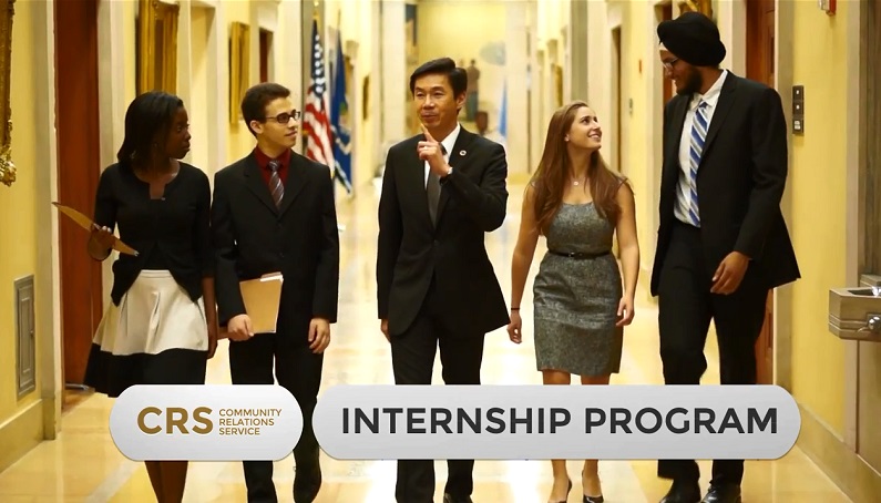 CRS Internship Program Video Representation of Director Lum Addressing the Interns