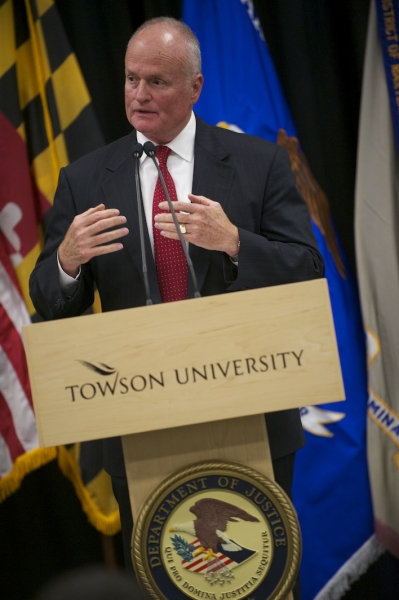 Lt. Colonel H.C. Davis of the Virginia State Police vows to continue the fight against IP theft. Lt. Colonel H.C. Davis of the Virginia State Police vows to continue the fight against IP theft.