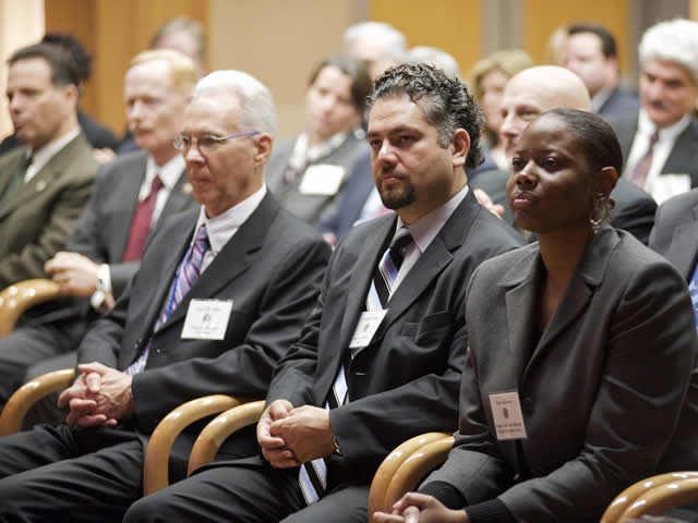 ICITAP managers from headquarters and South America listen to the Attorney GeneralÂs remarks. ICITAP managers from headquarters and South America listen to the Attorney GeneralÂs remarks.