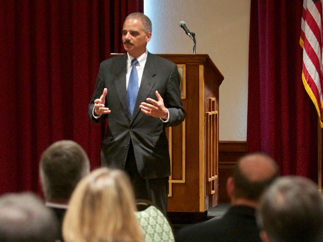 Attorney General Eric Holder Speaks at the Northern Border Summit Attorney General Eric Holder Speaks at the Northern Border Summit