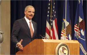 Attorney General Eric Holder at the Project Safe Neighborhoods National Conference