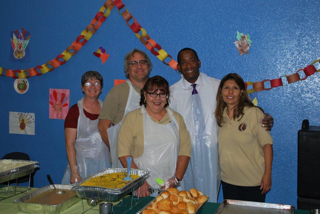 U.S. Attorney Andre Birotte, Jr. at Thanksgiving Event