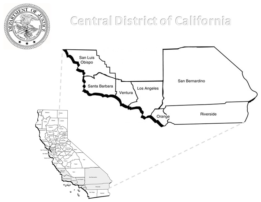 maps of california counties. Map of California.