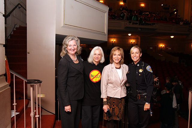 Assistant U.S. Attorney Annemarie Conroy, U.S. Attorney Melinda Haag, ABC News’ Cheryl Jennings, SFPD Captain Denise Flaherty