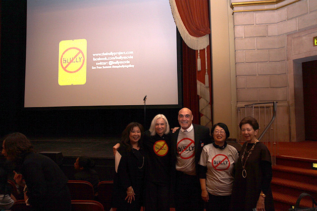 Director of San Francisco Office of Public Engagement and Immigrant Affairs Adrienne Pon, U.S. Attorney Haag, Assistant Superintendent Kevin Truitt, Commission on the Status of Women Executive Director Emily Murase, Cissie Swig