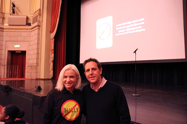 U.S. Attorney Haag and film Director Lee Hirsch