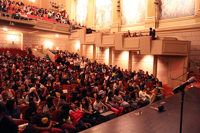 SFUSD students filling up historic Herbst Theater
