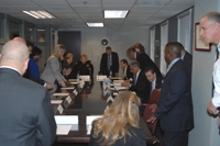 AG meets with district managers