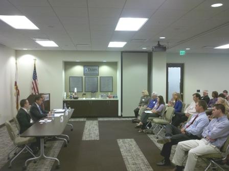 panel addresses chamber