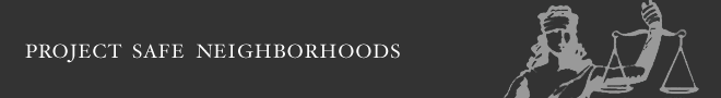Project Safe Neighborhood Banner Image