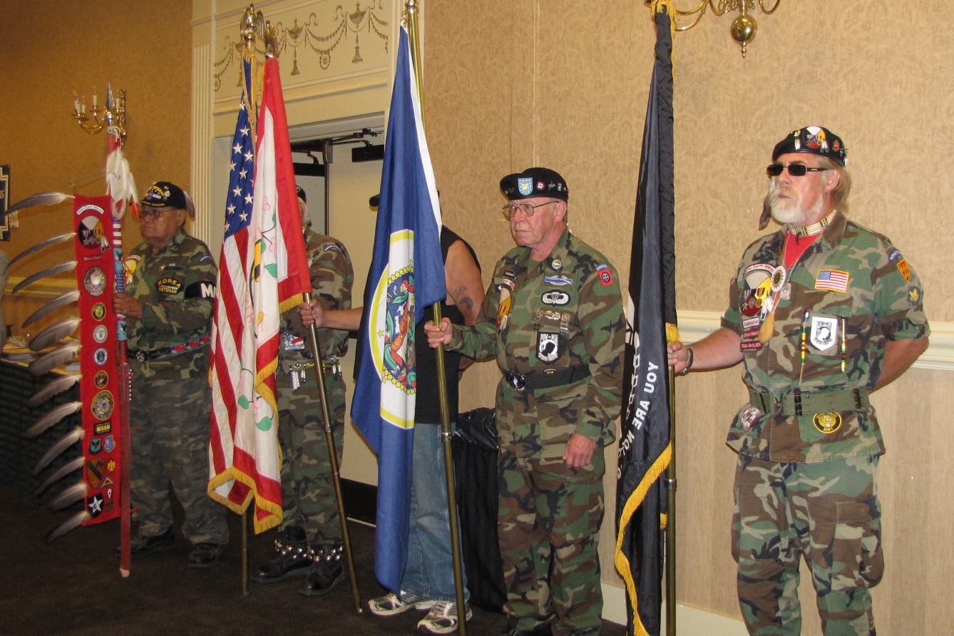 White Earth Veteran’s Association Color Guard