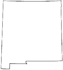 New Mexico State Outline