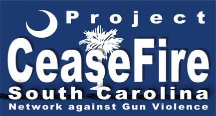 Logo for Project Cease Fire is South Carolina