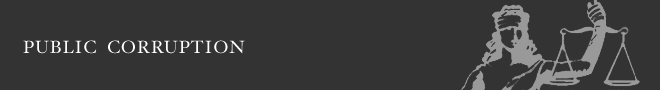 Public Corruption Banner Image