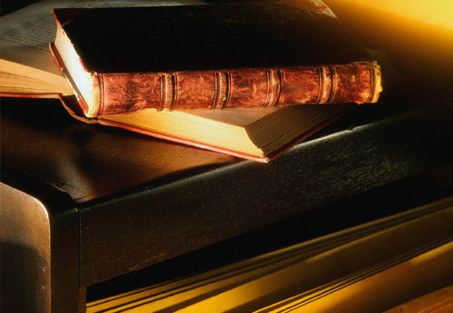 Books and gavel