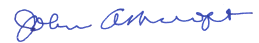 signature of John Ashcroft