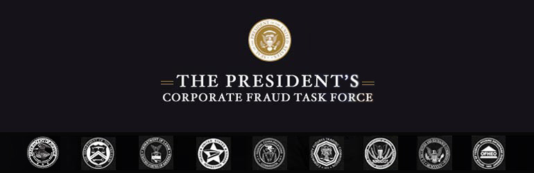 The President's Corporate Fraud Task Force