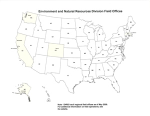 Environment and Natural Resources Division Field Offices