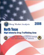 Cover image for North Texas High Intensity Drug Trafficking Area Drug Market Analysis 2008.