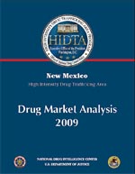 Cover image for New Mexico High Intensity Drug Trafficking Area Drug Market Analysis 2009.