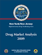 Cover image for New York/New Jersey High Intensity Drug Trafficking Area Drug Market Analysis 2009.