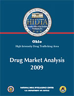 Cover image for Ohio High Intensity Drug Trafficking Area Drug Market Analysis 2009.