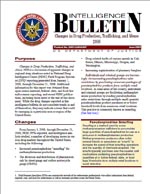 Cover image for Intelligence Bulletin: Changes in Drug Production, Trafficking, and Abuse 2008.