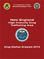 Cover image of New England HIDTA Drug Market Analysis 2010.