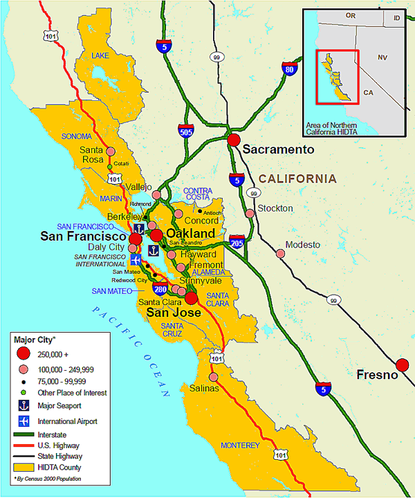 airports in northern california map U Hidta Overview Northern California Hidta Drug Market Analysis airports in northern california map