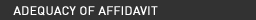 Adequacy of Affidavit