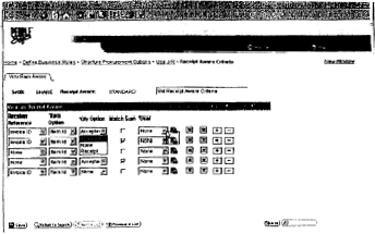Unidentified PeopleSoft application screen shot