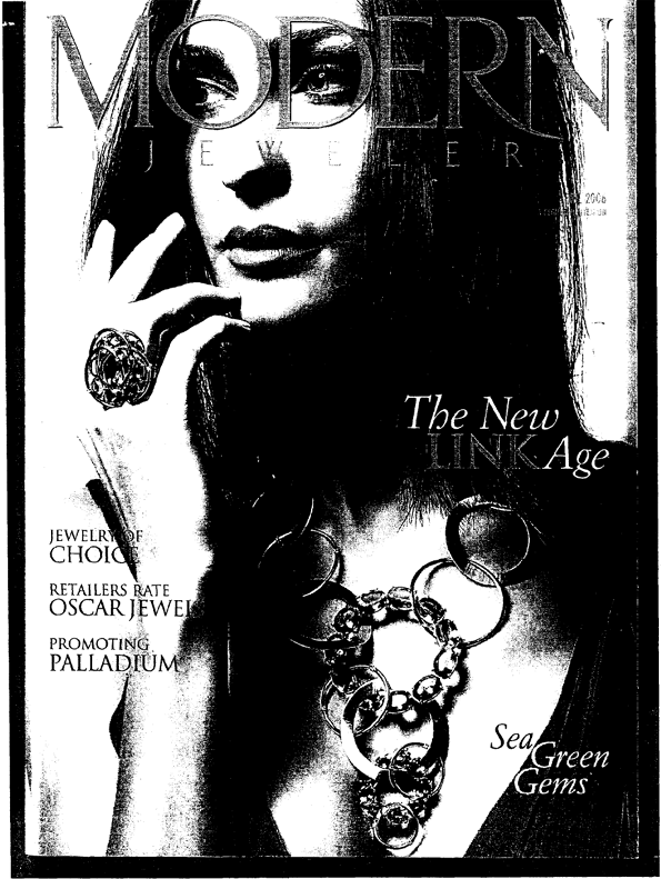 Cover of Modern Jeweler magazine, April 2006 issue