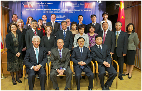 At the first U.S.-China Joint Dialogue, held in September 2012, the meetings covered a range of policy and technical subjects, including promoting competition in a global economy and various aspects of civil and criminal enforcement.