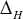 \[ \Delta _H \]